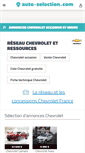 Mobile Screenshot of chevrolet.auto-selection.com