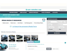 Tablet Screenshot of mazda.auto-selection.com