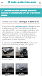 Mobile Screenshot of bourges.auto-selection.com