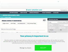 Tablet Screenshot of dodge.auto-selection.com