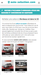Mobile Screenshot of bordeaux.auto-selection.com