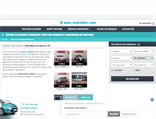 Tablet Screenshot of bordeaux.auto-selection.com