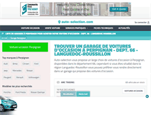 Tablet Screenshot of perpignan.auto-selection.com