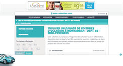 Desktop Screenshot of montauban.auto-selection.com