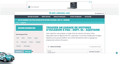 Desktop Screenshot of pau.auto-selection.com