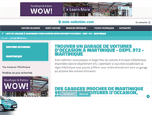 Tablet Screenshot of martinique.auto-selection.com