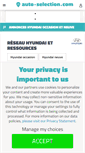 Mobile Screenshot of hyundai.auto-selection.com