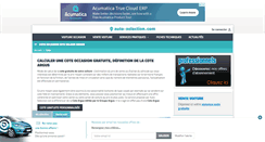 Desktop Screenshot of cote.auto-selection.com