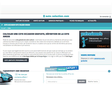 Tablet Screenshot of cote.auto-selection.com