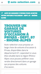 Mobile Screenshot of privas.auto-selection.com