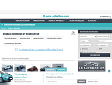 Tablet Screenshot of mercedes.auto-selection.com