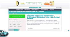 Desktop Screenshot of bobigny.auto-selection.com