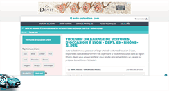Desktop Screenshot of lyon.auto-selection.com