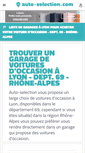 Mobile Screenshot of lyon.auto-selection.com